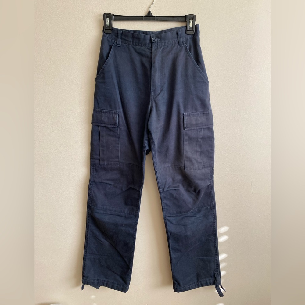 Brandy Melville cargo pants; ties on end